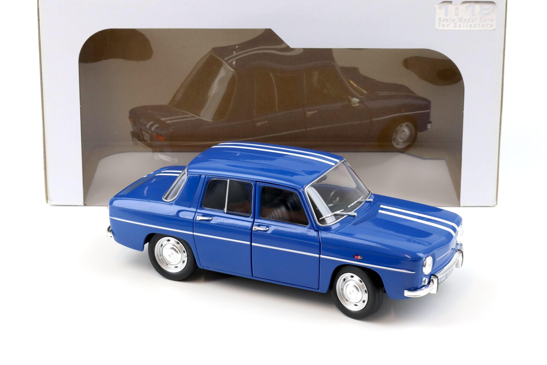 1:18 Solido Renault 8 Gordini 1100 blue/white 1967