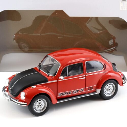 1:18 Solido VW Käfer 1303 World Cup Edition 1974 red/ black