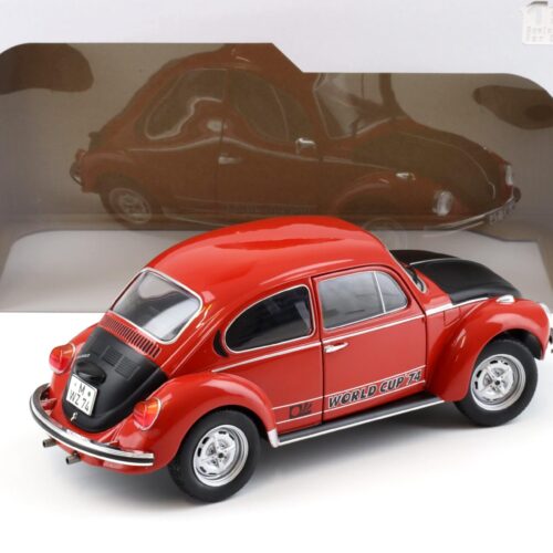 1:18 Solido VW Käfer 1303 World Cup Edition 1974 red/ black