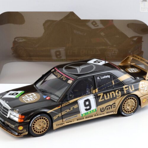 1:18 Solido Mercedes 190E 2.5-16 EVO 2 GP Macau 1991 K.Ludwig #9 Zung Fu
