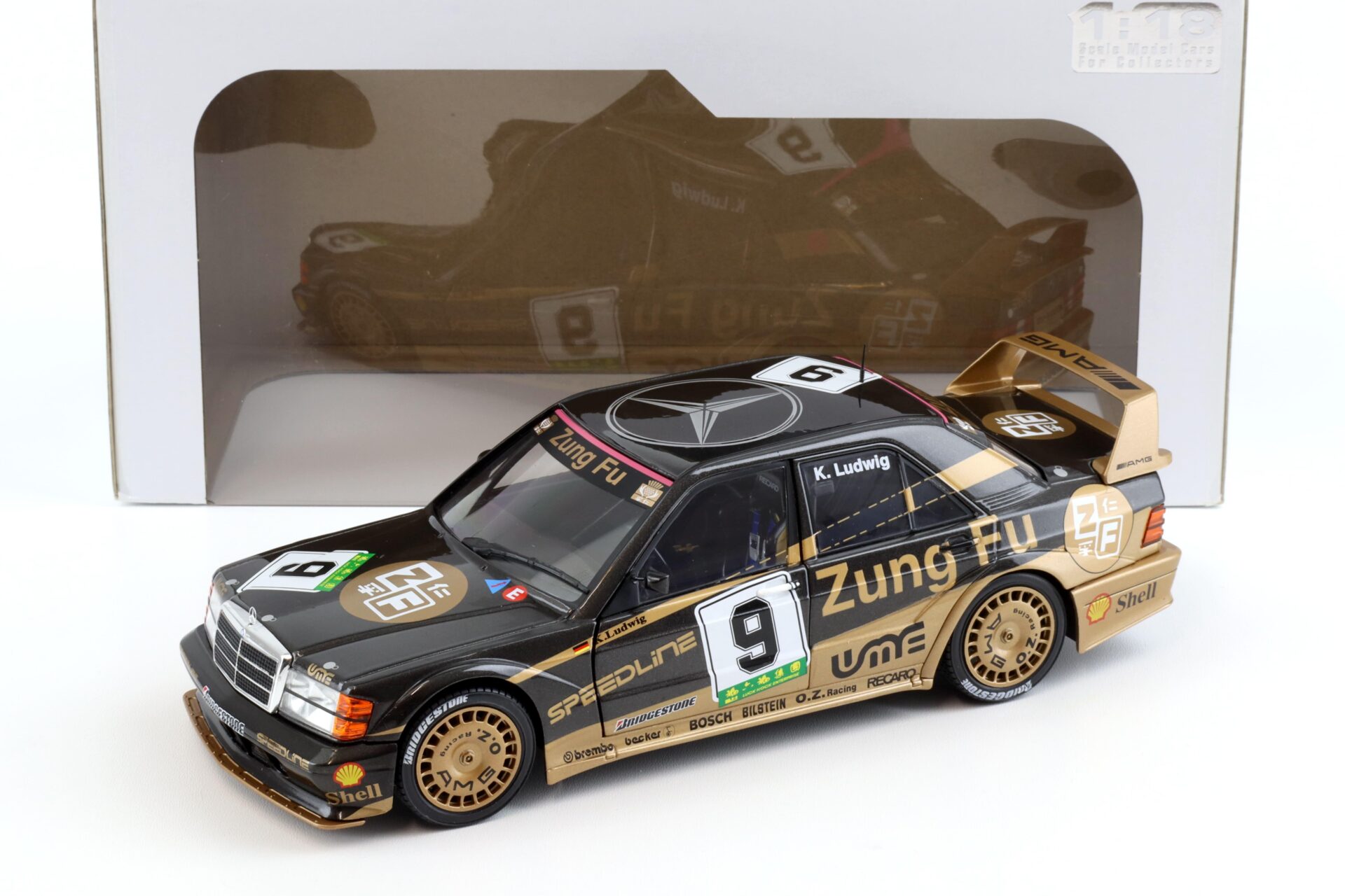 ID 99074 orig.jpg 1:18 Solido Mercedes 190E 2.5-16 EVO 2 GP Macau 1991 K.Ludwig #9 Zung Fu