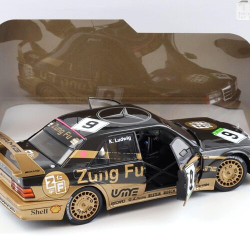 1:18 Solido Mercedes 190E 2.5-16 EVO 2 GP Macau 1991 K.Ludwig #9 Zung Fu