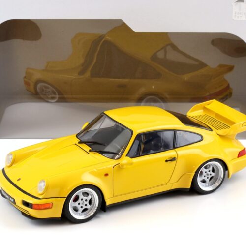 1:18 Solido Porsche 911 964 Carrera RS 3.8 yellow 1990