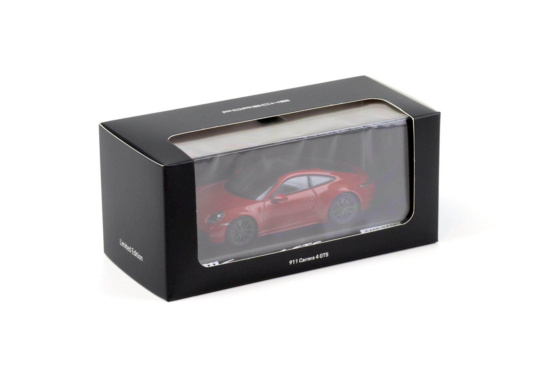 1:43 Minichamps Porsche 911 992.2 Carrera 4 GTS Coupe carmine red WAP DEALER