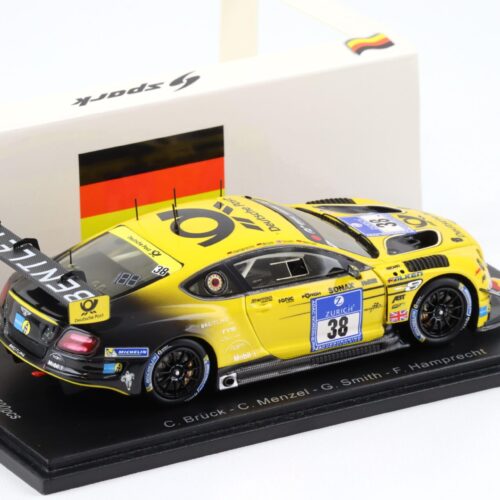 1:43 Spark Bentley Continental GT3 - 7th Bentley Team ABT #38 Deutsche Post