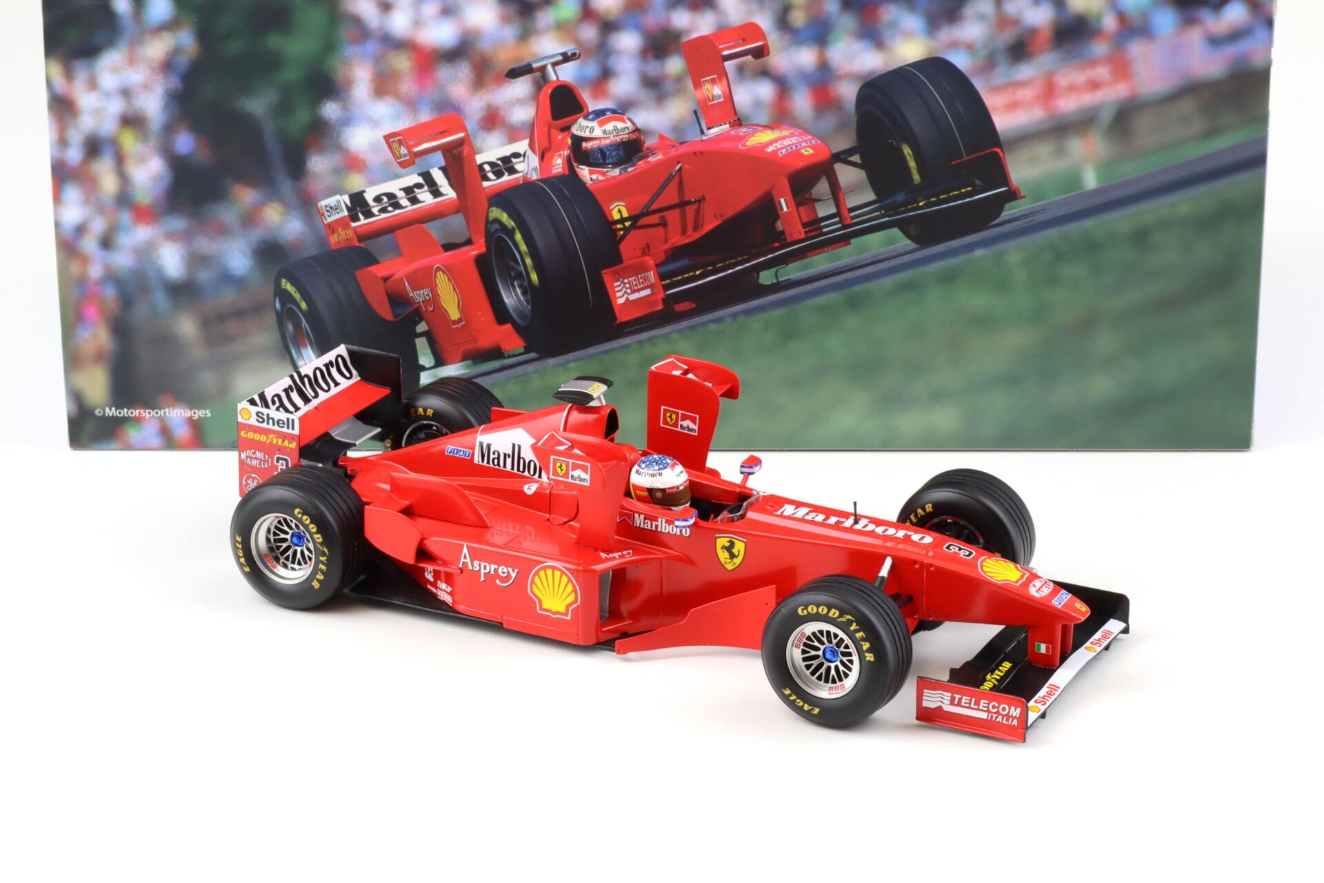 1:18 WERK83 Ferrari F300 Formel 1 F1 Imola Tower Wing 1998 Michael Schumacher #3