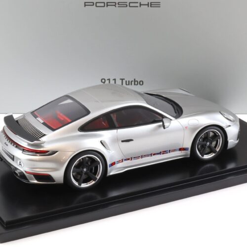 1:18 Spark Porsche 911 992 Turbo Sonderwunsch First Turbo silver WAP DEALER