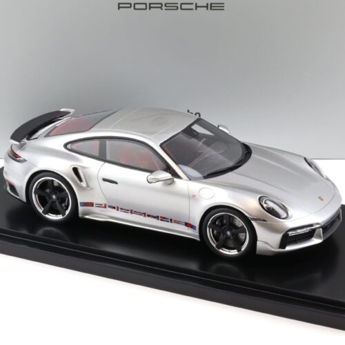 1:18 Spark Porsche 911 992 Turbo Sonderwunsch First Turbo silver WAP DEALER