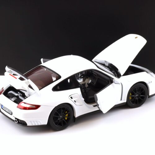 1:18 Norev Porsche 911 997 GT2 Coupe 2007 white 187572