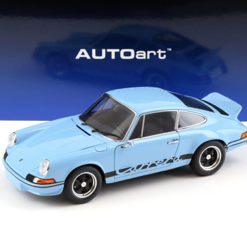 1:18 AUTOart Porsche 911 Carrera RS 2.7 Gulf blue/ black stripes 78032