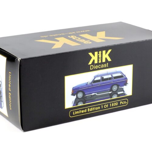 1:18 KK-Scale Mercedes 250T T-Modell S123 blue metallic 1980