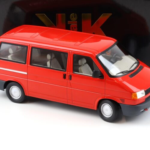 1:18 KK-Scale VW T4 Caravelle Bus 1992 red