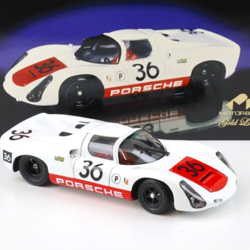 1:18 Exoto Motorbox Porsche 910 Sebring 12h 1967 Patrick/Mitter #36 MTB00066B