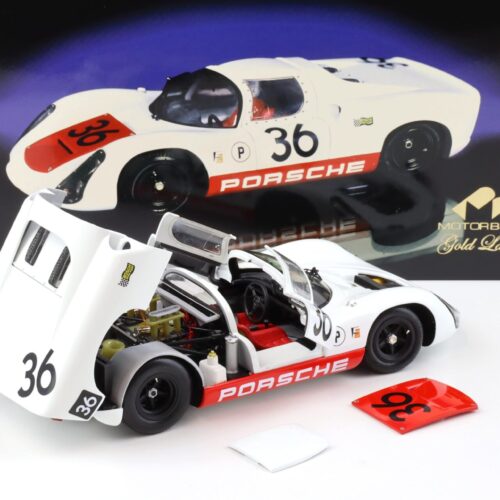 1:18 Exoto Motorbox Porsche 910 Sebring 12h 1967 Patrick/Mitter #36 MTB00066B