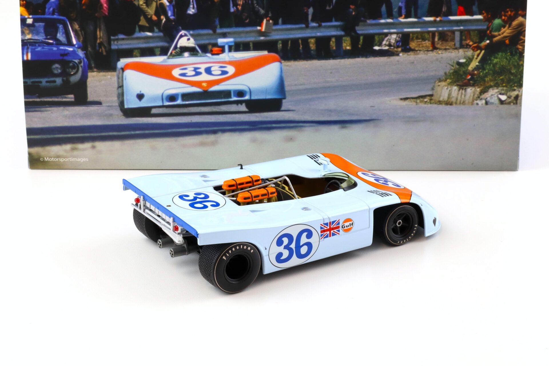 1:18 WERK83 Porsche 908/03 - 5th Targa Florio 1970 #36 Waldegaard/ Attwood