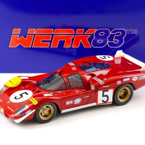1:18 WERK83 Resin Ferrari 512S 24h Le Mans 1970 #5 Ickx/ Schetty