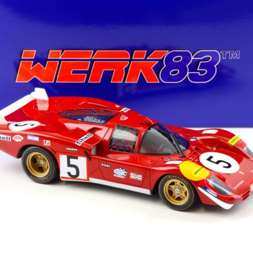 1:18 WERK83 Resin Ferrari 512S 24h Le Mans 1970 #5 Ickx/ Schetty