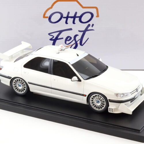 1:18 OTTO mobile OT1120 Peugeot 406 Taxi 1998 white OTTO Fest 15th Anniversary