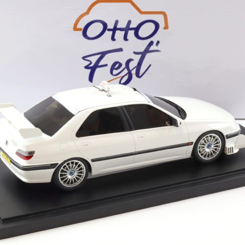 1:18 OTTO mobile OT1120 Peugeot 406 Taxi 1998 white OTTO Fest 15th Anniversary