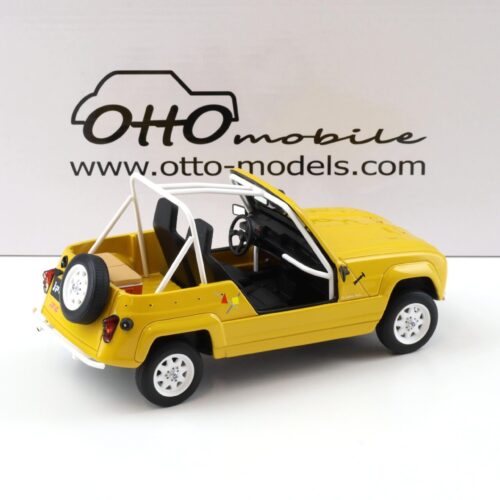 1:18 OTTO mobile OT1079 Renault 4L JP4 yellow 1987 - Image 3
