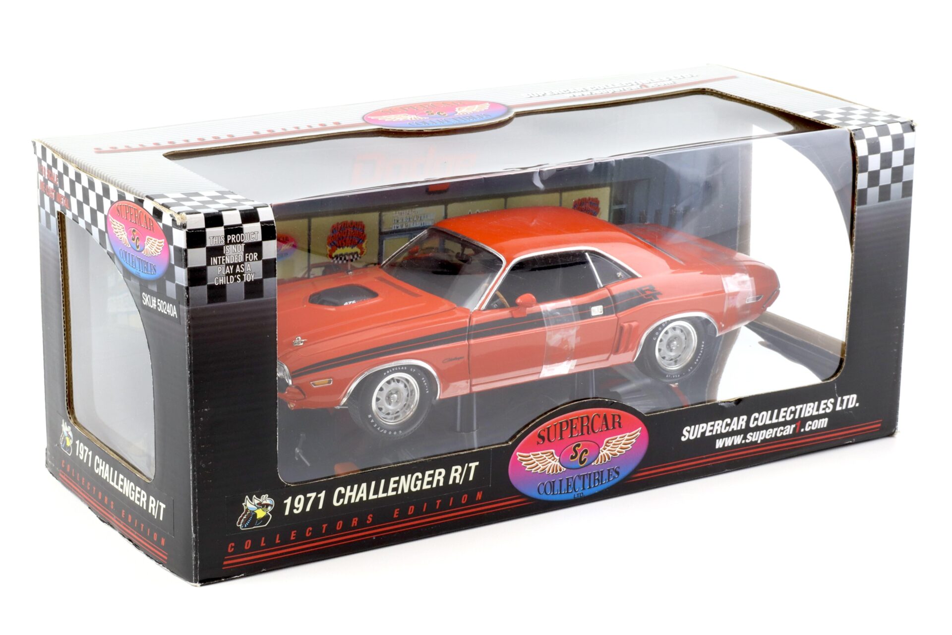 1:18 Highway61 Supercar 1971 Dodge Challenger R/T 426 Hemi Coupe orange 50240A