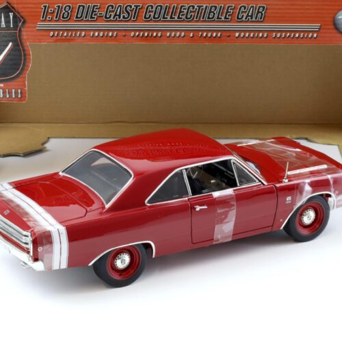 1:18 Highway61 Dodge Dart GT Sport GTS 383 Four Barrel 1968 dark red/ white