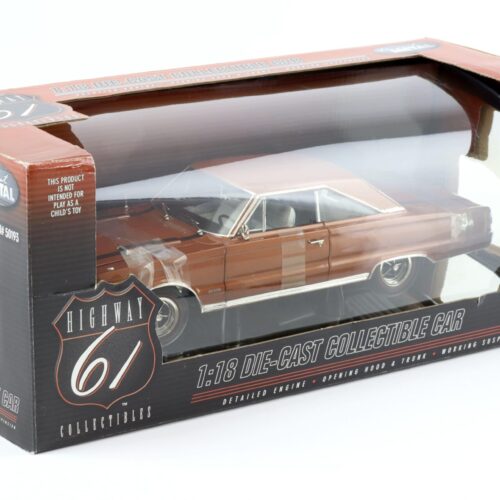 1:18 Highway61 Plymouth GTX 1967 turbine bronze