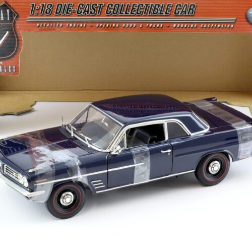 1:18 Highway61 Pontiac Lemans Coupe 1963 dark blue 50147