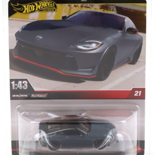 1:43 Hot Wheels Premium 2025 Real Riders HWT06 Nissan Nismo Z grey