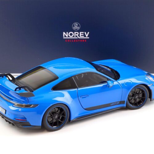 1:18 Norev Porsche 911 (992) GT3 Coupe Shark blue 2021 - Limited 504 pcs.