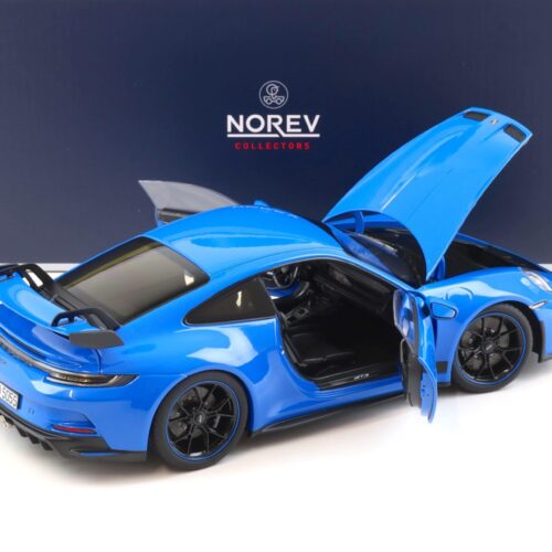 1:18 Norev Porsche 911 (992) GT3 Coupe Shark blue 2021 - Limited 504 pcs.