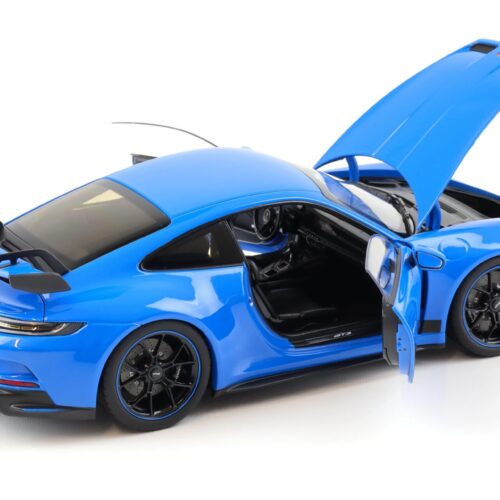 1:18 Norev Porsche 911 (992) GT3 Coupe Shark blue 2021 - Limited 504 pcs.