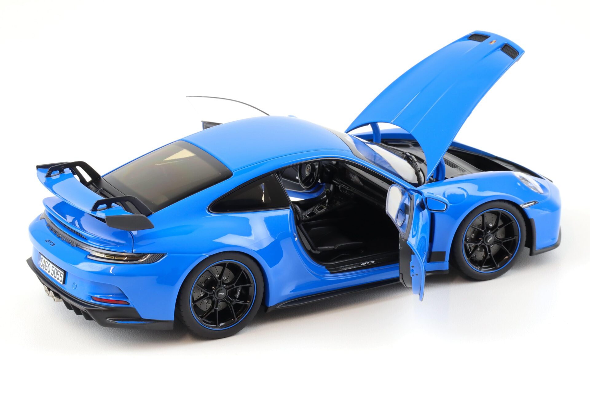1:18 Norev Porsche 911 (992) GT3 Coupe Shark blue 2021 - Limited 504 pcs.