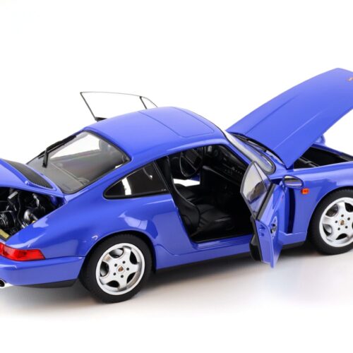 1:18 Norev Porsche 911 (964) Carrera 4 Coupe 1990 Maritim blue - Limited 504 pcs.