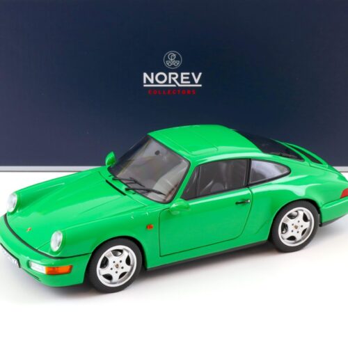 1:18 Norev Porsche 911 (964) Carrera 4 Coupe 1990 Signal green - Limited 504 pcs.