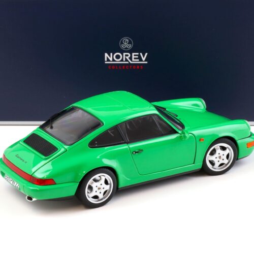 1:18 Norev Porsche 911 (964) Carrera 4 Coupe 1990 Signal green - Limited 504 pcs.