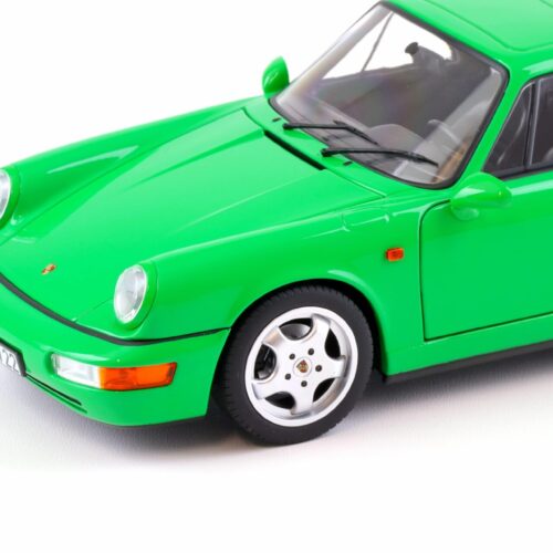 1:18 Norev Porsche 911 (964) Carrera 4 Coupe 1990 Signal green - Limited 504 pcs.