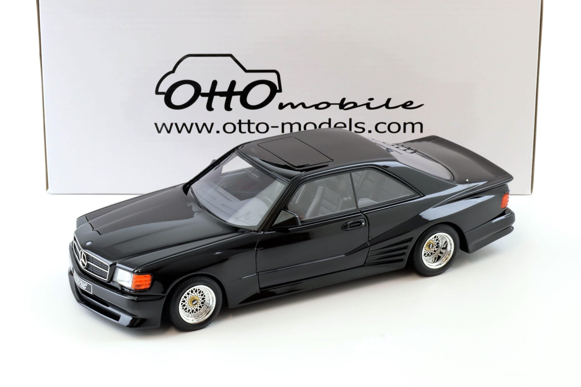 1:18 OTTO mobile OT1134 Mercedes 560 SEC KOENIG Special black 1992