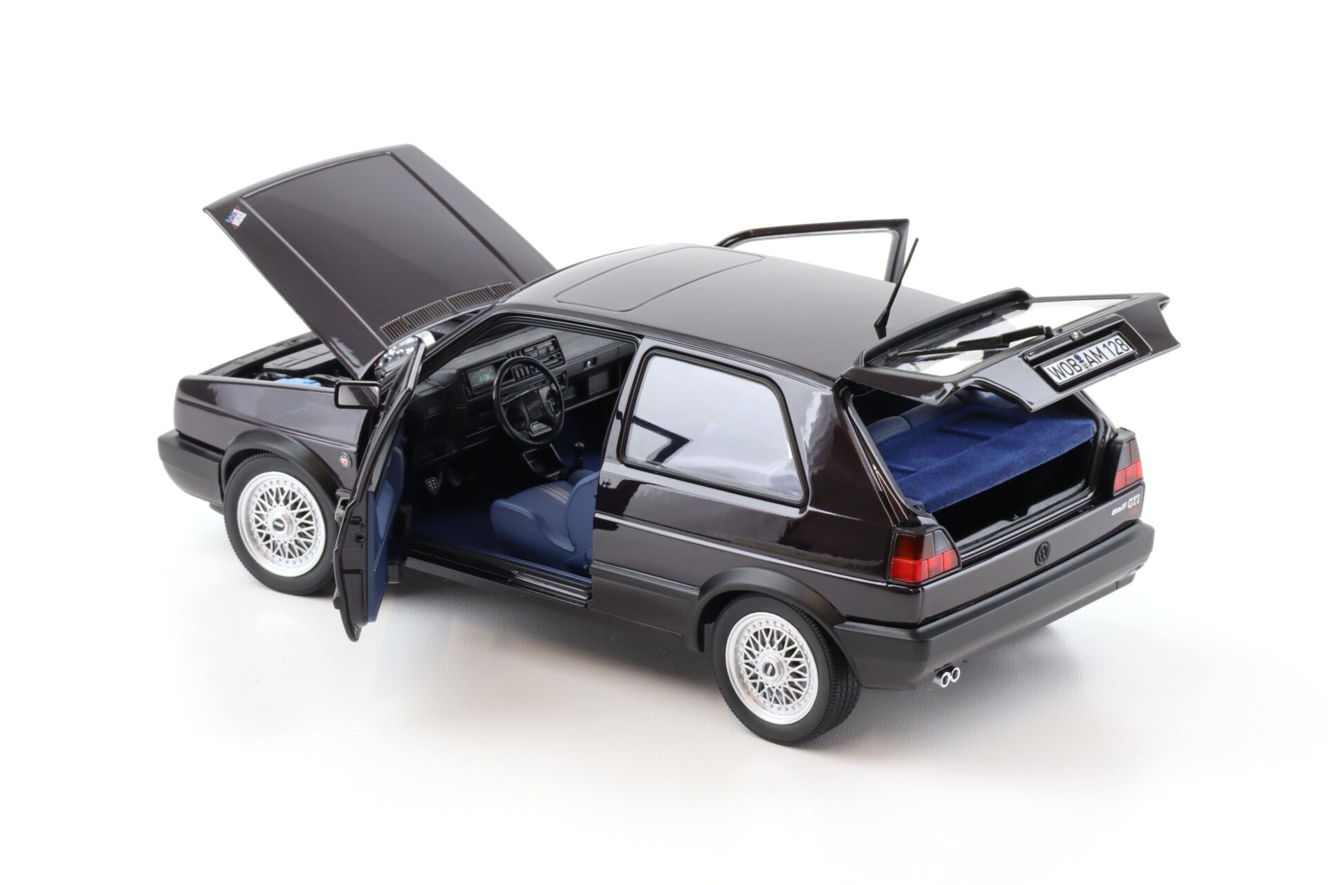 1:18 Norev VW Golf 2 GTI G60 Edition One 1990 Dark Burgundy - Limited 999 pcs.