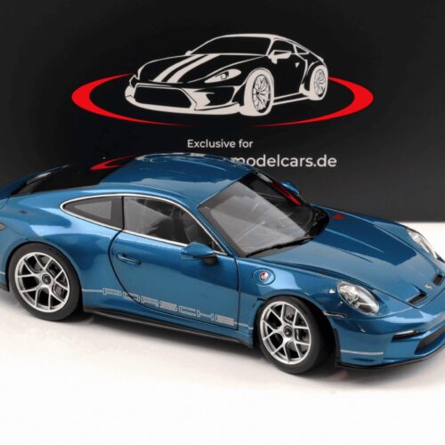 1:18 Norev Porsche 911 992 S/T Sonderwunsch PTS+ Amazonas green - Limited 500 pcs.