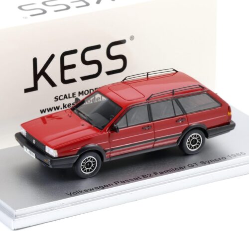 1:43 Kess Model VW Passat B2 Variant GT 2.0i Syncro 1985 Rosso Tornado red