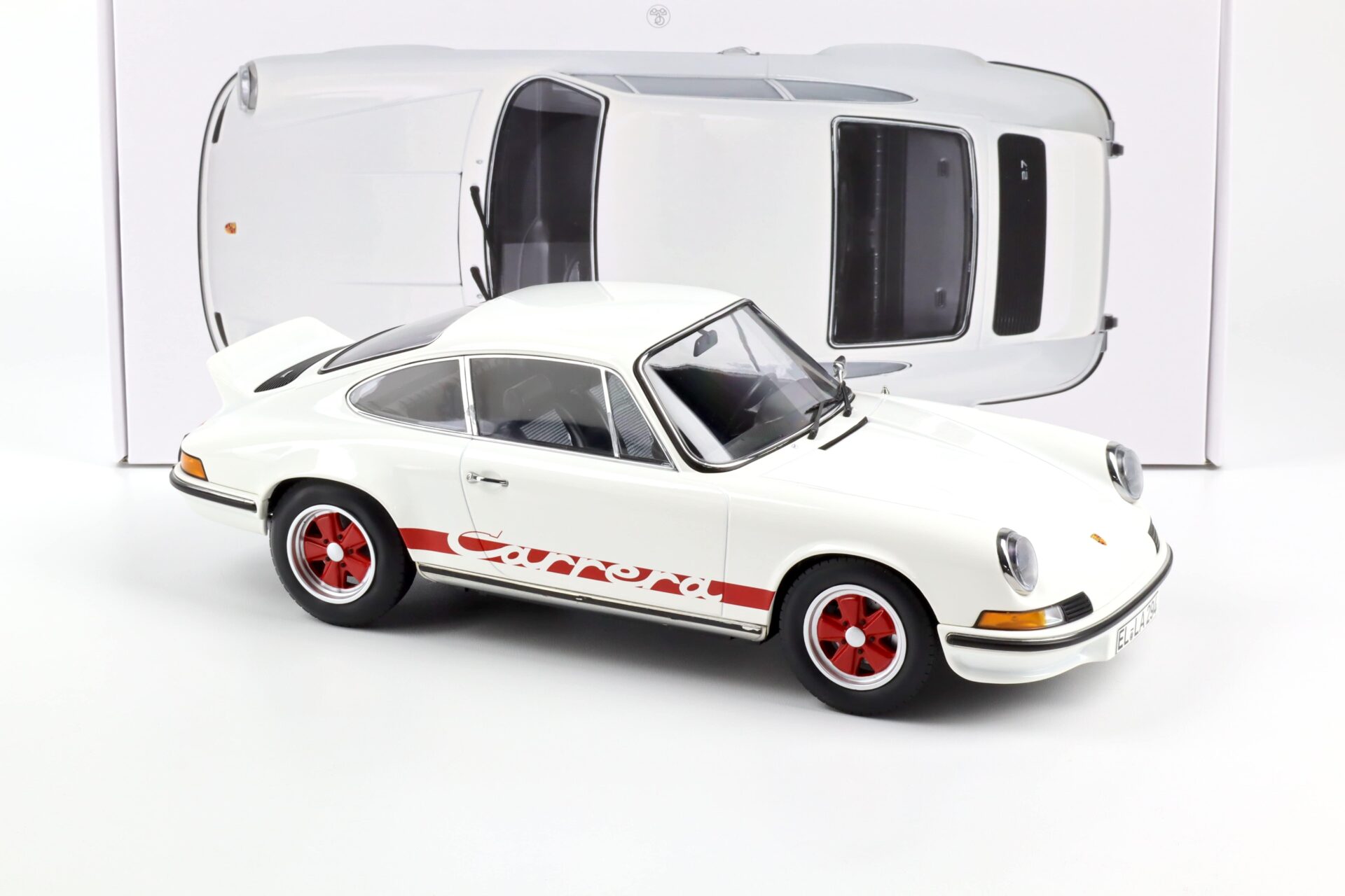 1:12 Norev Porsche 911 Carrera RS 2.7 Grand Prix white/ red 1972