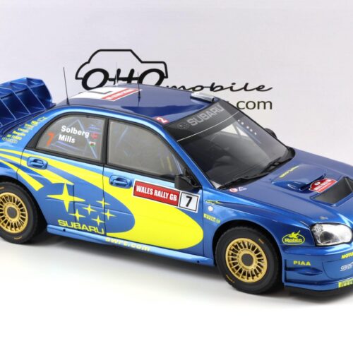 1:12 OTTO mobile G092 Subaru Impreza S9 WRC Rally of Wales 2003 Solberg #7