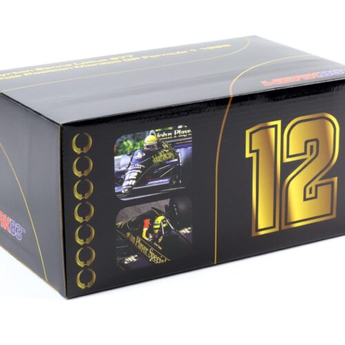 1:18 WERK83 Ayrton Senna Lotus 97T #12 F1 Monaco GP 1985 Pole Position