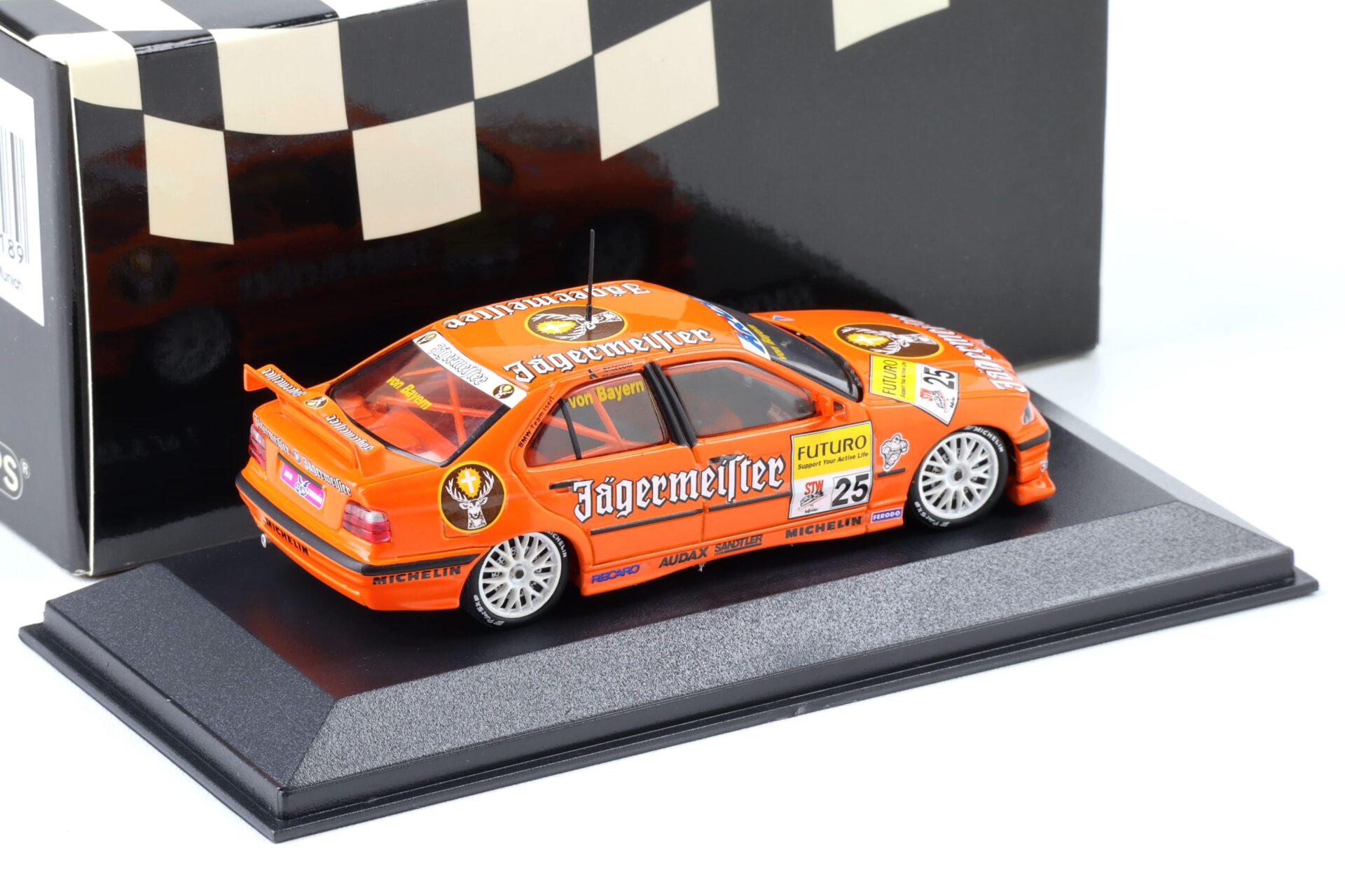 1:43 Minichamps BMW 320i E36 STW 1998 Team Isert #25 Prinz Leopold v. Bayern