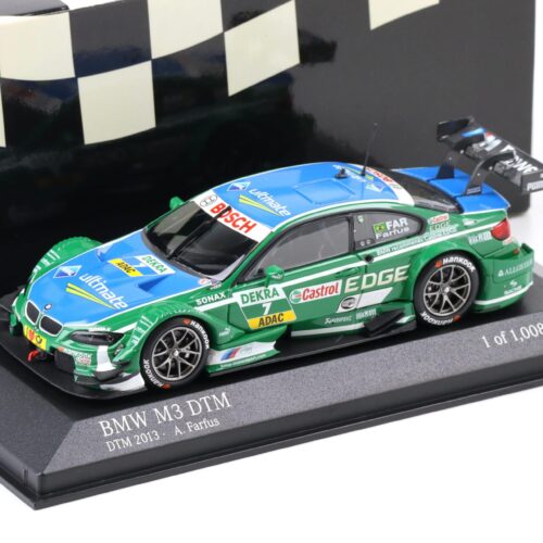 1:43 Minichamps BMW M3 DTM E92 Team RBM DTM 2013 #7 Castrol Farfus