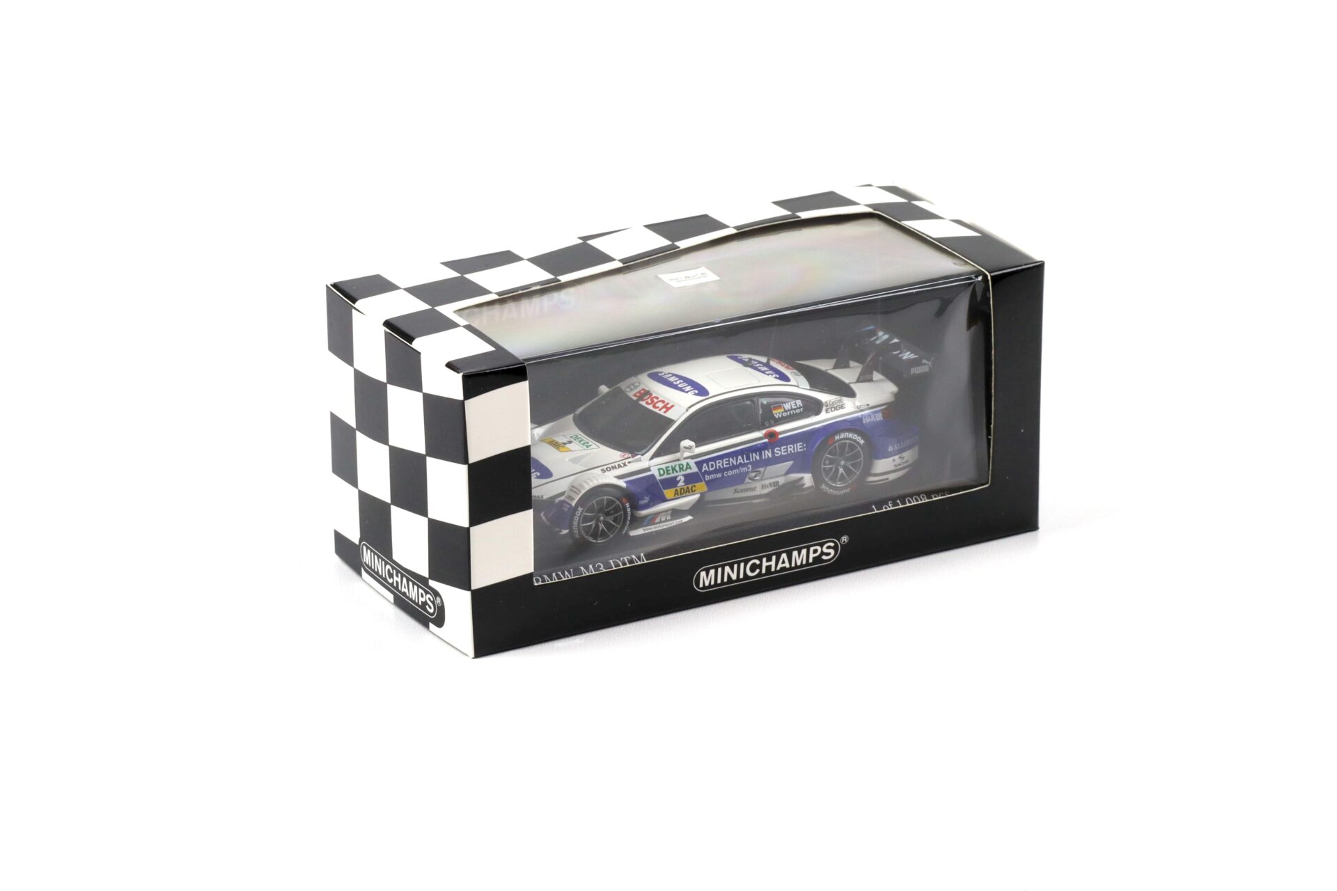 1:43 Minichamps BMW M3 DTM E92 Team Schnitzer #2 D.Werner DTM 2013