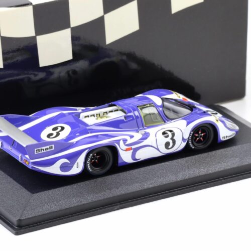 1:43 Minichamps Porsche 917L 24h Le Mans 1970 Hippie Practice #3 Larousse / Kauhsen