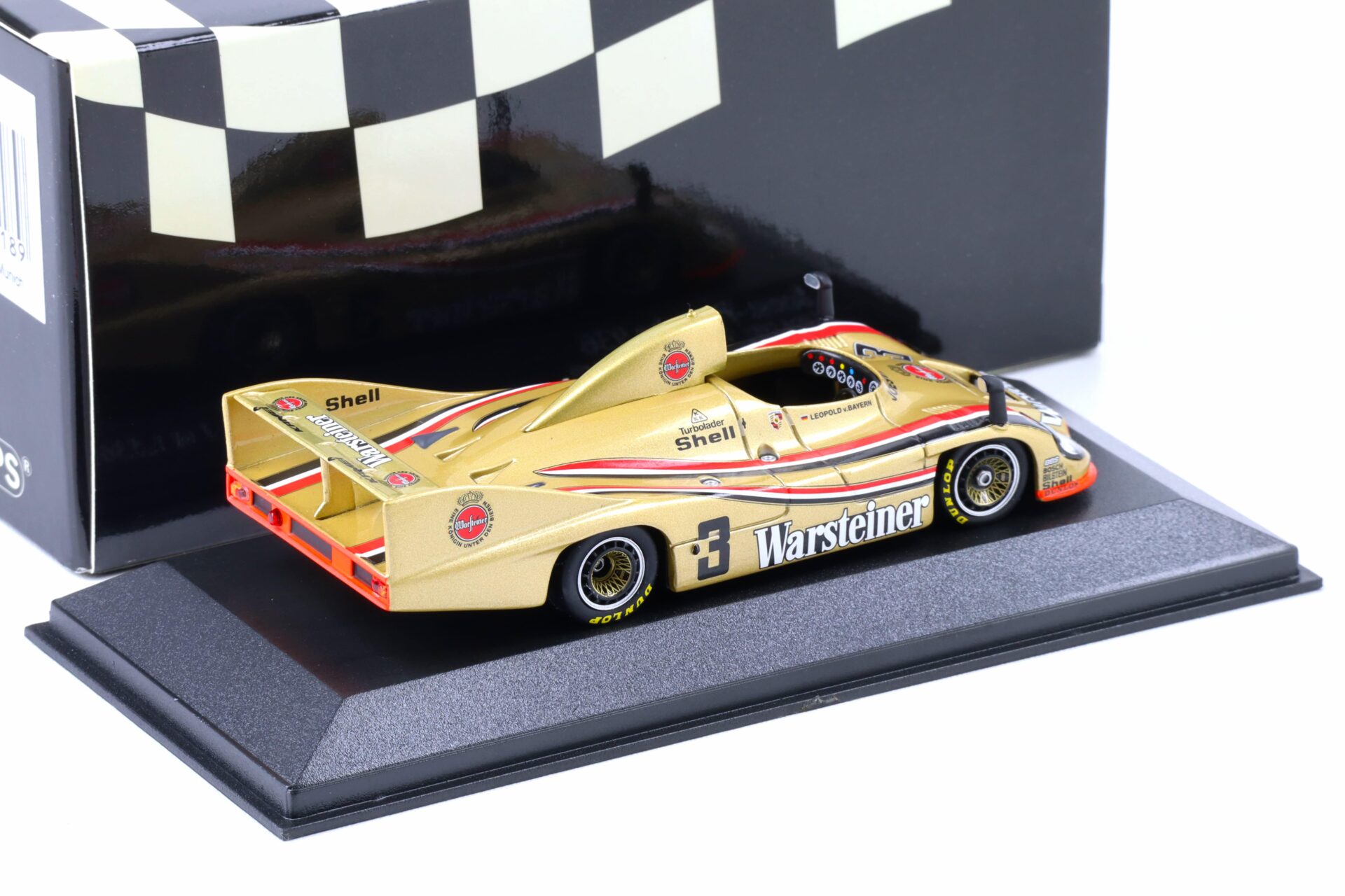 1:43 Minichamps Joest Porsche 936 DRM 1983 Prinz Leopold #3 Warsteiner