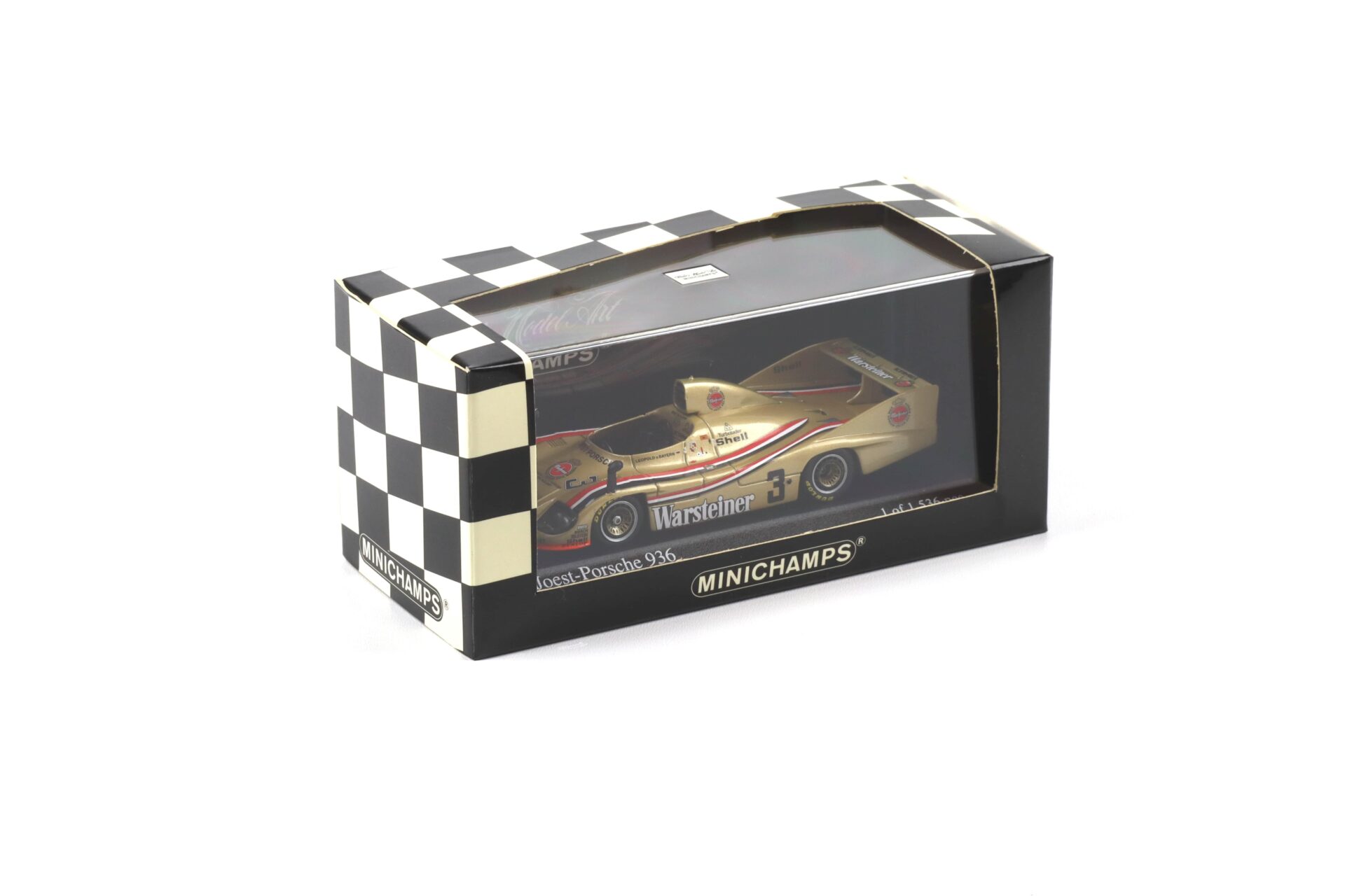 1:43 Minichamps Joest Porsche 936 DRM 1983 Prinz Leopold #3 Warsteiner